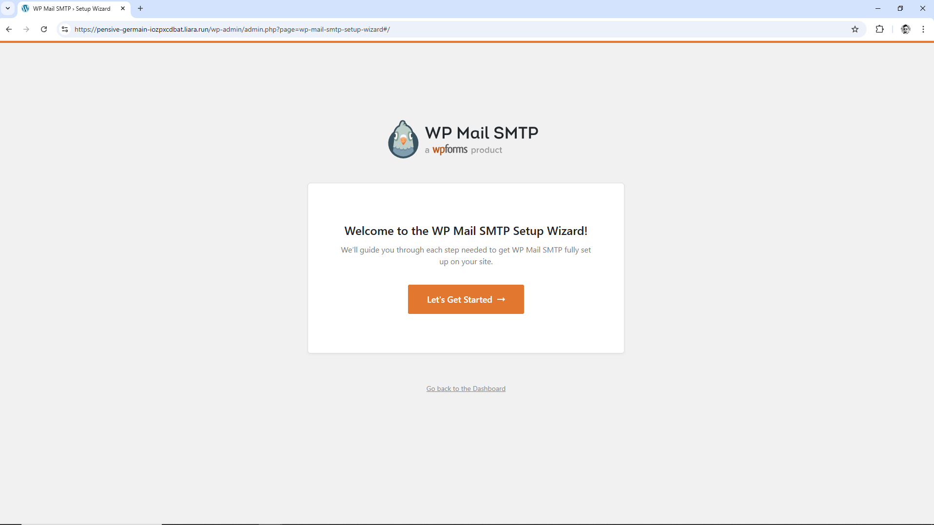 wp smtp mail setup